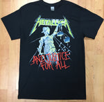 Metallica Justice for All Men's Black Shirt
