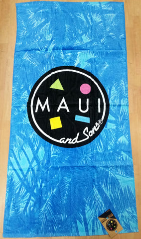 Maui and Sons Palm Trees Beach Towel